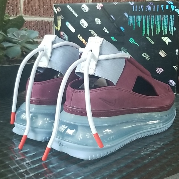 Nike Air Max FF 720 Athletic Shoes Night Maroon 8 - Picture 4 of 10